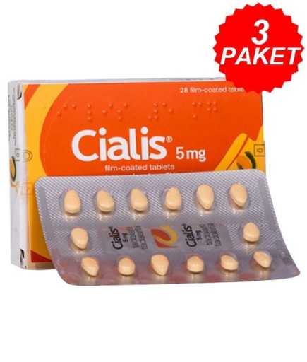 Cialis 5 mg 28 Tablet 3 Kutu