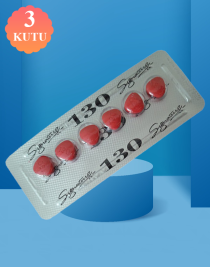 Cobra 130 mg 6 Tablet Kırmızı 3 Kutu