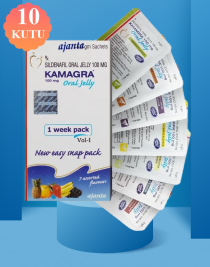 Kamagra Oral Jel 100 mg Kırılan 10 Kutu