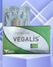 Vegalis 20 mg  4 Tablet Sertleşme İlacı