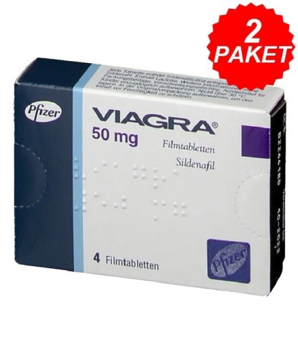 Viagra 50 mg 4 Tablet 2 Kutu